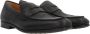 TOD'S Zwarte platte schoenen Elegante stijl Black Heren - Thumbnail 2