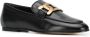 TOD'S Zwarte platte schoenen met kettinglink Black Dames - Thumbnail 4
