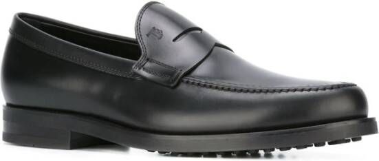 TOD'S Zwarte sandalen voor mannen Black Heren