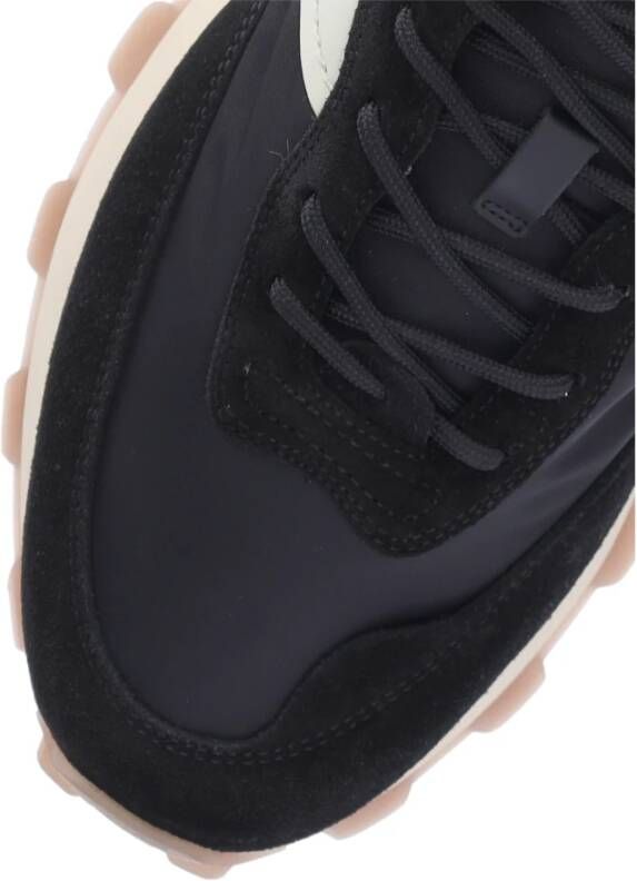 TOD'S Zwarte Sneakers Black Heren