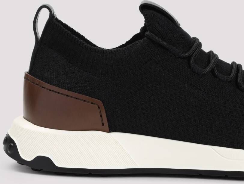 TOD'S Zwarte Sneakers voor Mannen en Vrouwen Black Heren