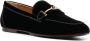 TOD'S Zwarte Velvet Loafers Platte Schoenen Black Dames - Thumbnail 3