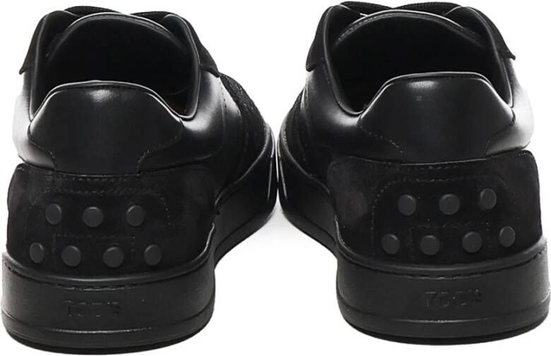 TOD'S Zwarte Veterschoenen Black Heren