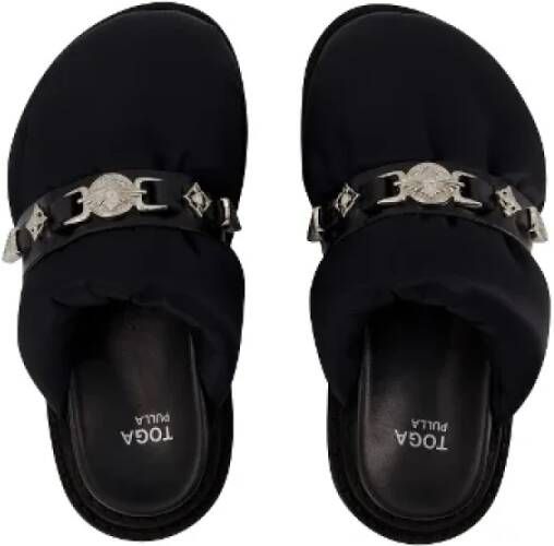 Toga Pulla Fabric flats Black Heren