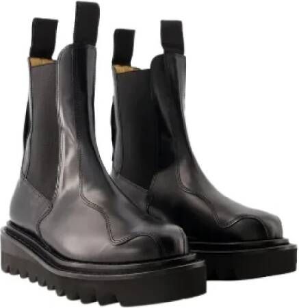 Toga Pulla Leather boots Black Dames