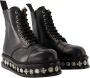 Toga Pulla Leather boots Black Dames - Thumbnail 3