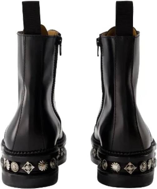 Toga Pulla Leather boots Black Dames