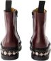 Toga Pulla Leather boots Red Dames - Thumbnail 3