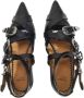 Toga Pulla Leather flats Black Dames - Thumbnail 4