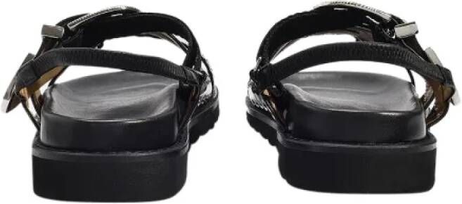 Toga Pulla Leather sandals Black Dames