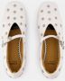 Toga Pulla Witte Leren Ballerinas Slip-On Ronde Neus White Dames - Thumbnail 4