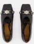 Toga Pulla Zwarte Leren Ballerina Slip-On Schoenen Black Dames - Thumbnail 4