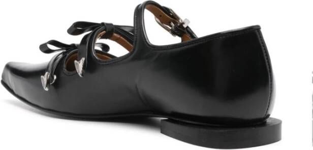 Toga Pulla Zwarte Polido Mocassins met Metalen Details Black Dames