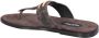 Tom Ford Blauwe Leren Sandalen T-bar Tie-dye Brown Heren - Thumbnail 3