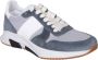 Tom Ford Blauwe Sneakers Ronde Neus Logo Print Rubber Blue Heren - Thumbnail 2