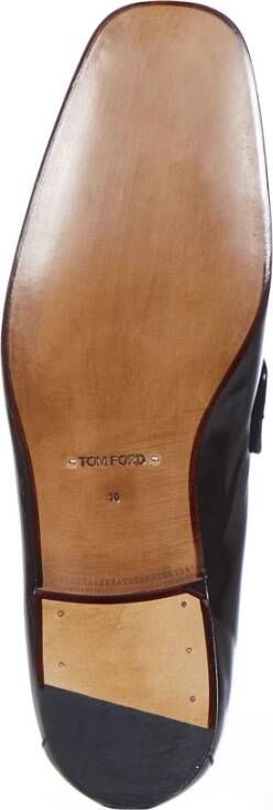 Tom Ford Bruine Loafer Schoenen met Kwastjes Brown Heren