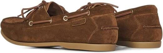 Tom Ford Bruine Suède Loafer Schoenen Brown Heren