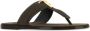 Tom Ford Bruine suède teenslippers Brown Heren - Thumbnail 2