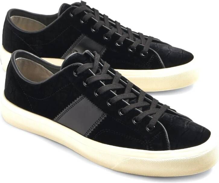 Tom Ford Casual Sneakers voor Dagelijks Gebruik Black Heren