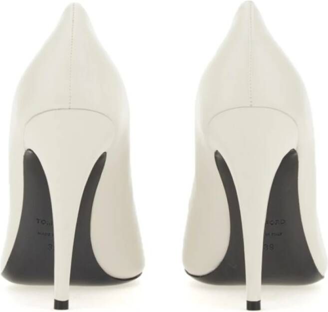 Tom Ford Corset Pump Hak 10 5 cm White Dames