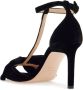 Tom Ford Elegante Zwarte Viscose Sandalen met Gouden Gesp Black Dames - Thumbnail 3