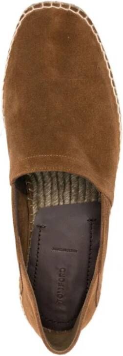 Tom Ford Espadrilles Brown Heren