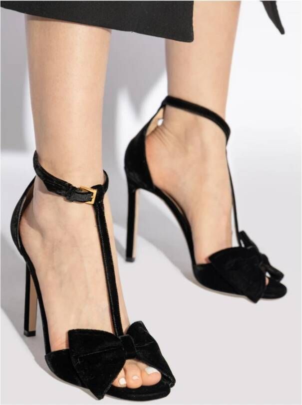 Tom Ford Fluwelen sandalen met hak Black Dames