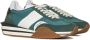 Tom Ford Groene Suède Sneakers Rubberen Zool Multicolor Heren - Thumbnail 2