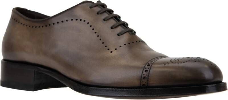 Tom Ford Heren leren veterschoenen Brown Heren