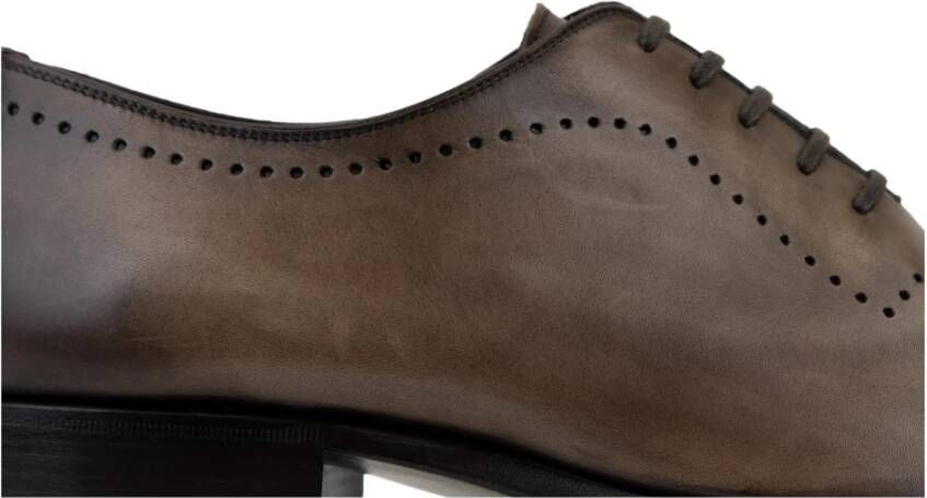 Tom Ford Heren leren veterschoenen Brown Heren