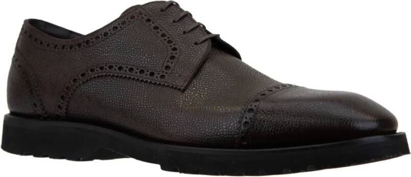 Tom Ford Heren Veterschoenen van Leer Brown Heren