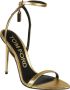 Tom Ford Gouden Verstelbare Hoge Hak Sandalen Yellow Dames - Thumbnail 3