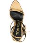 Tom Ford Gouden Verstelbare Hoge Hak Sandalen Yellow Dames - Thumbnail 6