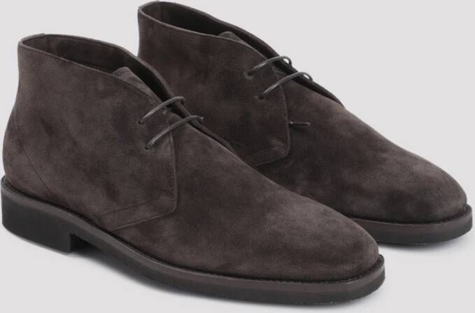 Tom Ford Koffie Desert Boot Brown Heren