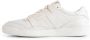 Tom Ford Leren Sneaker met Marmeren Tong White Heren - Thumbnail 2