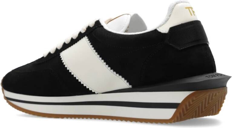 Tom Ford Leren sneakers Black Heren