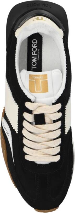 Tom Ford Leren sneakers Black Heren