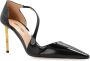 Tom Ford Zwarte Slip-On Stiletto Hakken Black Dames - Thumbnail 7