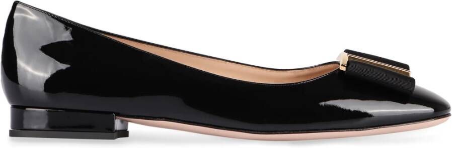 Tom Ford Patent Leren Ballet Flats met Strik Black Dames