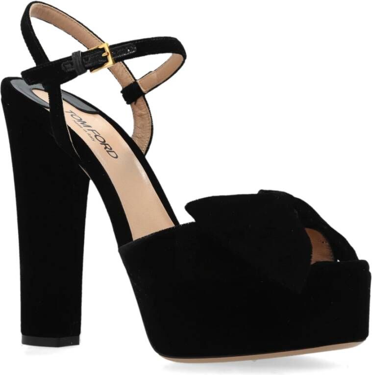 Tom Ford Plateau sandalen Black Dames