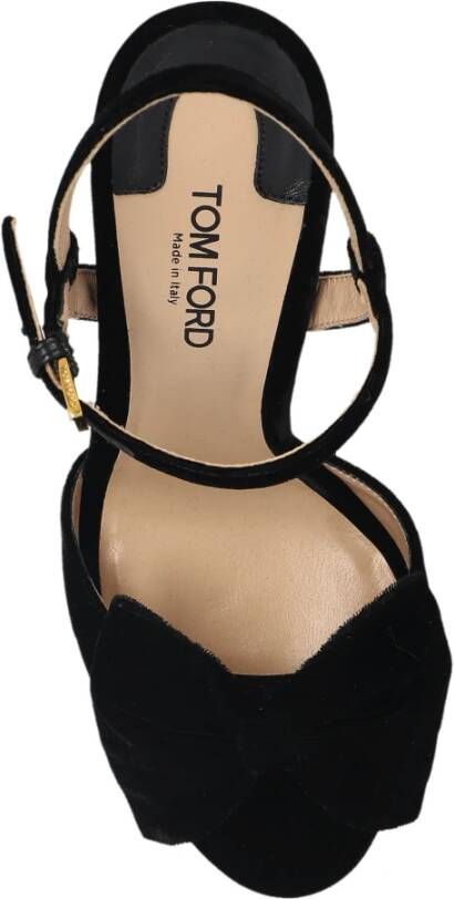 Tom Ford Plateau sandalen Black Dames