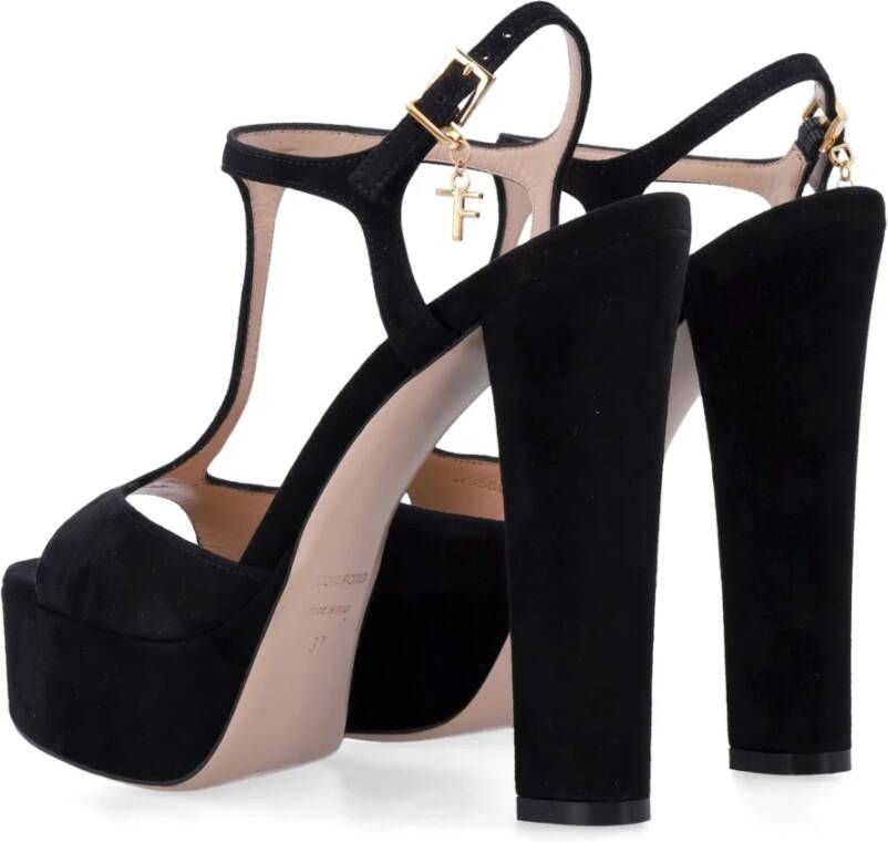 Tom Ford Platform Angelina Schoenen Black Dames