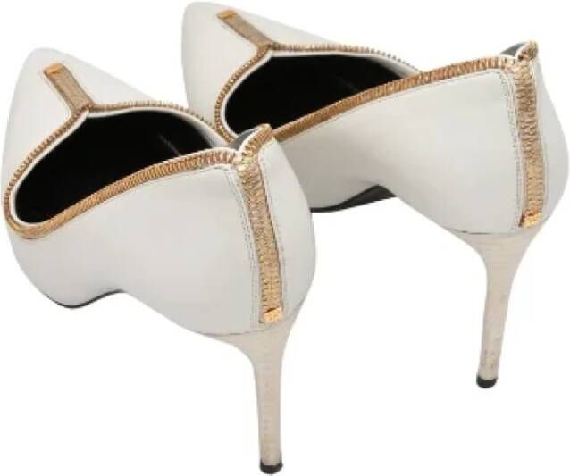 Tom Ford Pre-owned Canvas heels White Dames