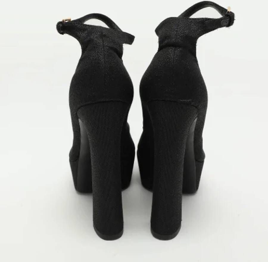 Tom Ford Pre-owned Fabric heels Black Dames