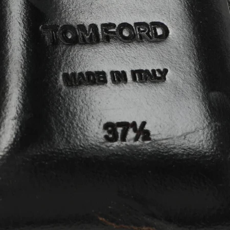 Tom Ford Pre-owned Fabric heels Black Dames