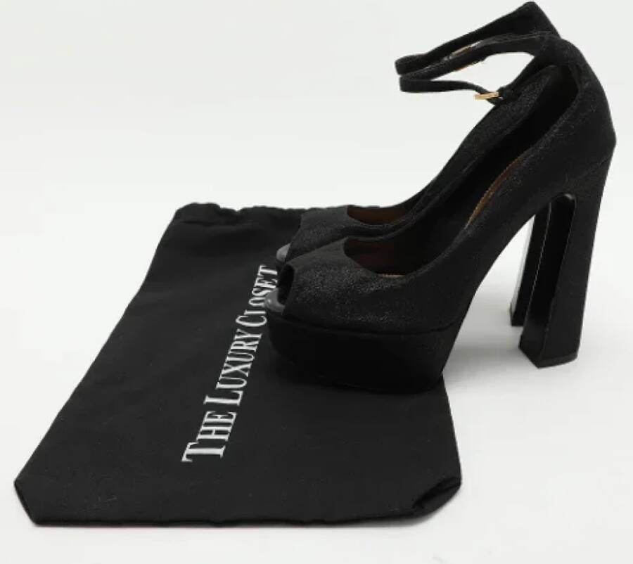 Tom Ford Pre-owned Fabric heels Black Dames