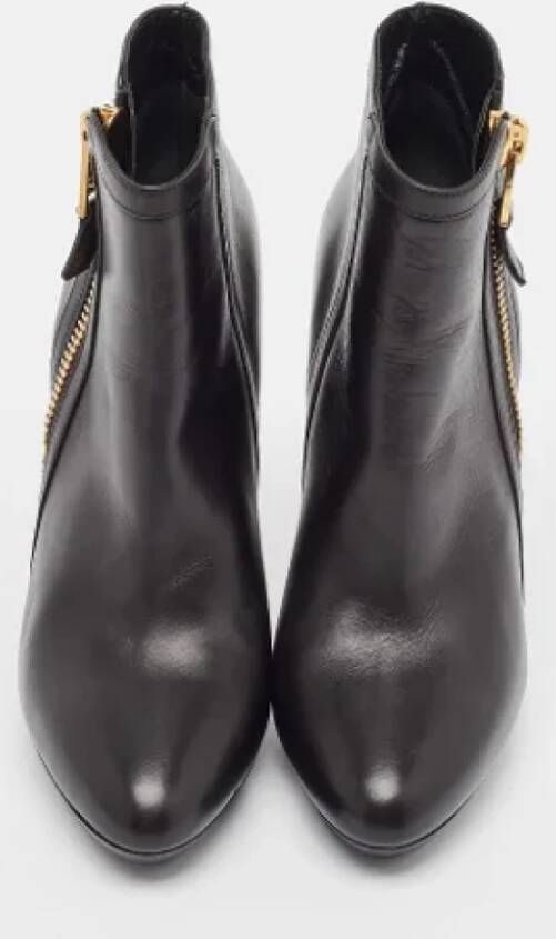 Tom Ford Pre-owned Leather boots Black Dames