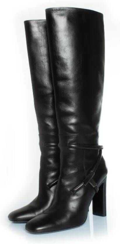 Tom Ford Pre-owned Leather boots Black Dames