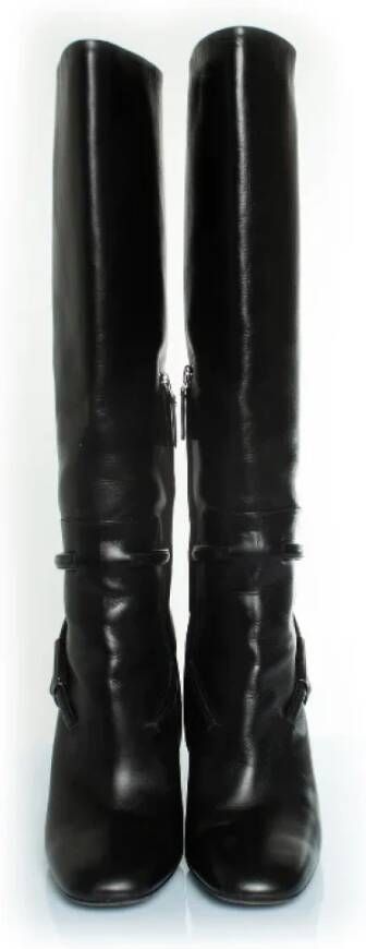 Tom Ford Pre-owned Leather boots Black Dames