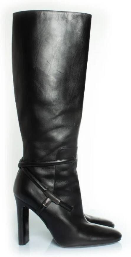 Tom Ford Pre-owned Leather boots Black Dames